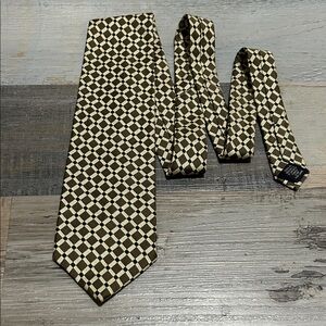Gap Premium Men’s Geometric Mens Silk Neck Tie USA Career Formal Business Wear